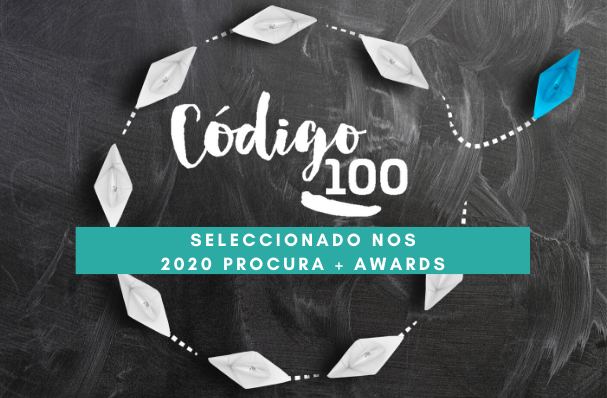 Código 100 seleccionado nos 2020 Procura + Awards